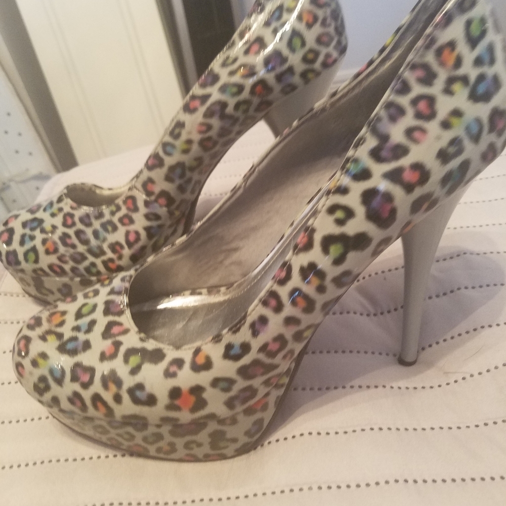 Multiple colored Leopard Print Heels